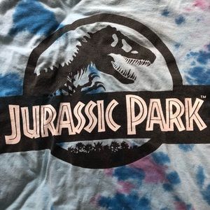 Tie Dye Jurassic Park T-Shirt